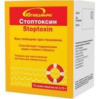 Стоптоксин пор.-саше 4,73г №10 Югмедфарм/Россия