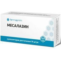 Месалазин супп. рект. 500мг №14 Фармаприм/Молдавия