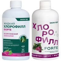 SNOW SEA Хлорофилл Форте фл. 450мл (малина/мята) Архангельский Водорослевый Комбинат