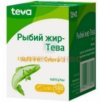 Рыбий жир-Тева капс. 500мг №90 Teva Private/Венгрия
