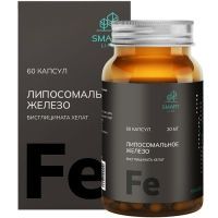 SMARTLIFE Железо липосомальное бисглицината хелат капс. №60 Смартлайф/Россия