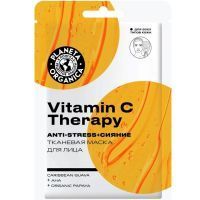 Planeta Organica маска д/лица тканевая Vitamin Therapy №1 GUANGZHOU HUAYUAN TECHNOLOGY/Китай