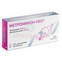 Метромикон-Нео супп. ваг. 500мг + 100мг №14 Анжеро-Судженский ХФЗ/Россия