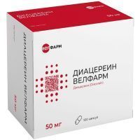 Диацереин Велфарм капс. 50мг №100 Велфарм-М/Россия