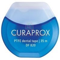 Зубная нить CURAPROX тефлоновая с хлоргексидином 35м (DF820) Curaden/Швейцария