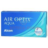 Линзы AIR OPTIX Aqua (30 дней) pk 6 Dia 14.2 BC 8.6 контактные мягкие корриг. (-2,75) Alcon/Индонезия