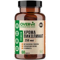OVERVIT Хрома пиколинат капс. №60 Овер Фарма/Россия