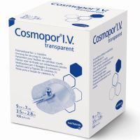 Повязка COSMOPOR I.V. Transparent стер. д/фиксац. катетера 9см х 7см №100 Пауль Хартманн/Германия