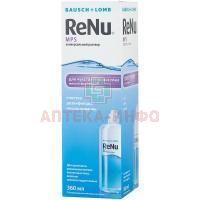 Раствор для контактных линз RENU MPS 360мл д/чувств. глаз + контейнер Bausch & Lomb Incorporated/Италия