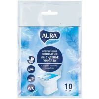 Покрытие AURA на сиденье унитаза однораз. №10 Вельгийская бумажная фабрика