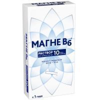 Магне B6 пак.-стик(р-р д/приема внутрь) 100мг+10мг 10мл №10 Pharmatis/Франция