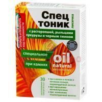 Масло экстраординарное Спецтоник При камнях капс. №30 Сашера-мед/Россия