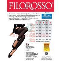 Лосины FILOROSSO проф. 80den 1кл. разм. 2 черн. Петротекс