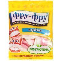 Мармелад ФРУ-ФРУ зубки 20г The Candy Plus Sweet Factory/Чехия