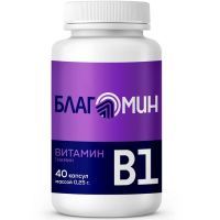 Благомин Витамин B1 (тиамин) капс. №40 ВИС/Россия