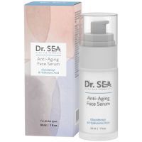 Сыворотка DR. SEA д/лица с комплексом GLYCOTENSYL и гиалур. к-той антивозрастная 30мл T.D.O.T. Industries & Intl. Trade/Израиль
