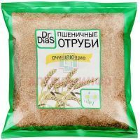 Отруби Dr.DiaS пшеничные пак. 200г очищающие Сибирская Клетчатка/Россия