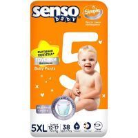 Подгузники-трусики SENSO baby Simple Junior (12-25кг) №38 БелЭмса/Беларусь