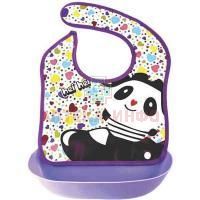 Нагрудник БУСИНКА пластик. карман 33,5 х 23см (арт. 1049) Guangzhou Holdings Sinok/Китай