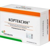 Кортексин фл.(лиоф. д/приг. р-р в/м введ.) 10мг №10 Фермент/Россия/Герофарм/Россия