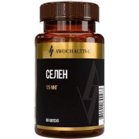 AWOCHACTIVE Селен капс. №60 Арсенал атлета/Россия