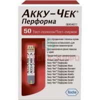 Тест-полоска Accu-Chek Performa №50 Roche Diagnostics/Германия