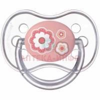 Соска-пустышка CANPOL BABIES Newborn Baby силик. кругл. (6-18мес.) (арт. 250930274) розовая Canpol Babies/Польша