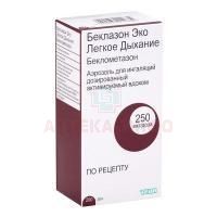 Беклазон Эко Легкое Дыхание бал.(аэр. д/ингал. доз.) 250мкг/доза 200доз №1 Norton(Waterford)/Ирландия/упак.IVAX Pharm./Чехия