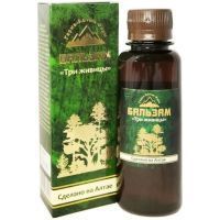 Бальзам ТРИ ЖИВИЦЫ 100мл Горно-Алтай-Фарм/Россия