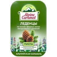 Карамель Alpine Caramel Альпийская леденцы с медом дет. (пихта и вит. С) 53г Плантико