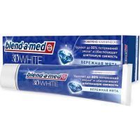 Зубная паста БЛЕНД-А-МЕД 3D White "Бережная мята" 100мл Procter&Gamble/Германия