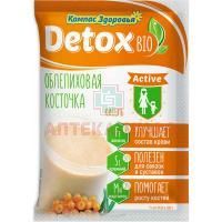 Кисель ОВСЯНО-ЛЬНЯНОЙ detox bio ACTIVE Облепиховая косточка 25г Компас Здоровья/Россия