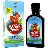 Сироп АЛТАЙСКИЙ Мараленок противопростудный 200мл Алтай-Селигор/Россия