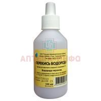 Перекись водорода фл.(р-р наружн.) 3% 100мл №1 фл.пластик. Тульская ФФ/Россия