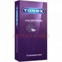 Презерватив TOREX ультратонкие №12 Кит
