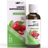 Сироп АВС ХЭЛСИ ФУД Шиповника с вит. С 250мл Грин Сайд