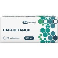 Парацетамол-Фармстандарт таб. 500мг №30 Фармстандарт-Лексредства/Россия