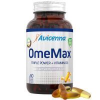 Авиценна Омемакс с вит. Д капс. №60 Aksu Vital Dogal Urunler Gida/Турция
