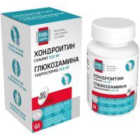 Будь Здоров! Комплекс хондроитина и глюкозамина 500/500мг таб. 1470мг №60 Внешторг Фарма/Россия