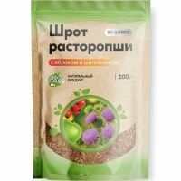 Расторопши шрот BioForte пак. 100г (яблоко и шиповник) Биокор/Россия