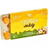 Карамель Твердый мед медовая Горный 30г Хани Вэй/Россия