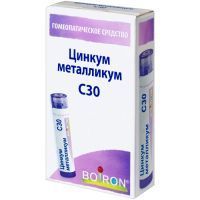 Цинкум металликум С30 гран. 4г Boiron/Франция