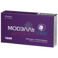 Модэлль Пьюр таб. п/об. кишеч./раств. 2мг + 0,035мг №21 Haupt Pharma Munster/Германия