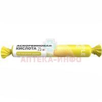 АВС ХЭЛСИ ФУД Аскорбиновая кислота таб. 2,7г №10 (дыня) Биотера/Беларусь