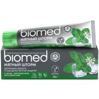 Зубная паста Biomed Мятный шторм 100г Органик Фармасьютикалз/Россия