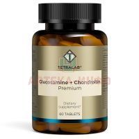 Глюкозамин + Хондроитин комплекс Премиум Тетралаб таб. 1440мг №60 Квадрат-С/Россия