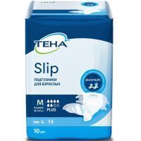Подгузники для взрослых TENA Slip Plus Medium №10 ЭвоКом/Россия