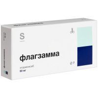 Флагзамма таб. п/пл. об. 90мг №7 Гротекс