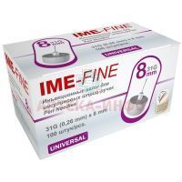 Игла IME-FINE 0,26 х 8мм G31 №100 Нингбо Кеэмед Медикал Продактс/КИТАЙ