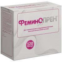 Феминопрен капс. №1 580мг №60+капс. №2 790мг №60 Артлайф/Россия